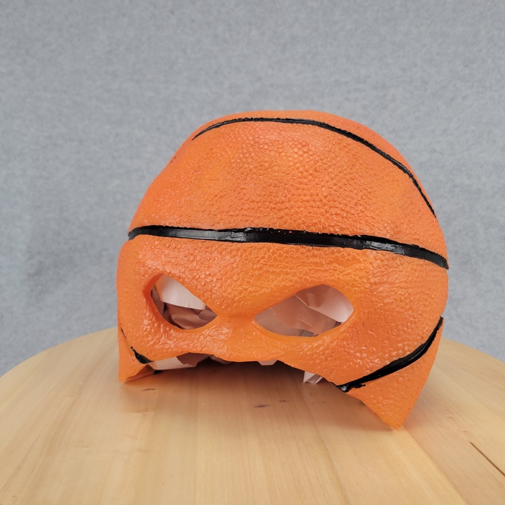 Disguise Basketball Mask Unisex Adult OS Orange Vintage 2003 Y2K Latex Sport